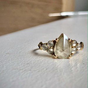 Icy Diamond Engagement Ring